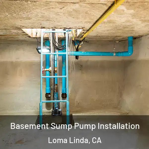  Basement Sump Pump Installation Loma Linda, CA
