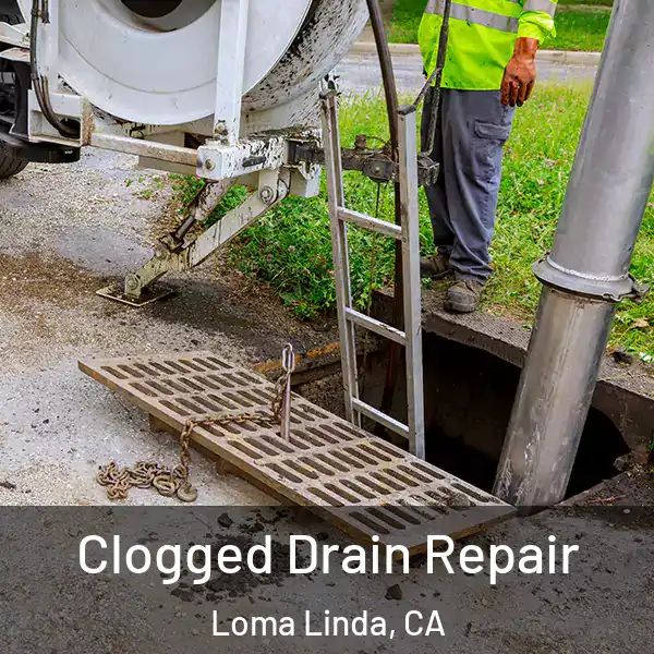  Clogged Drain Repair Loma Linda, CA