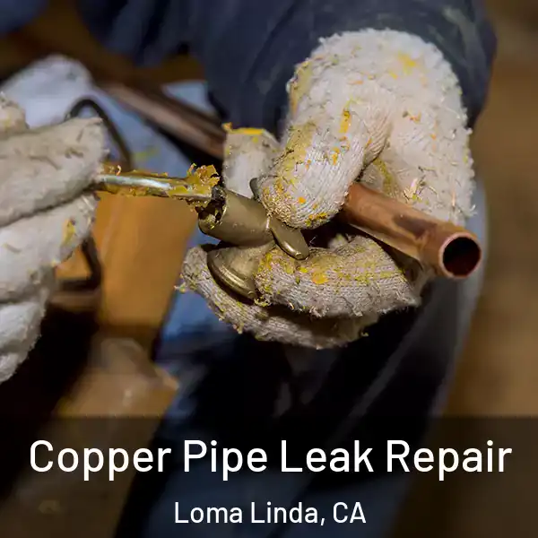  Copper Pipe Leak Repair Loma Linda, CA