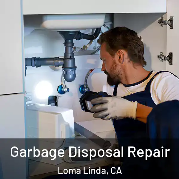  Garbage Disposal Repair Loma Linda, CA