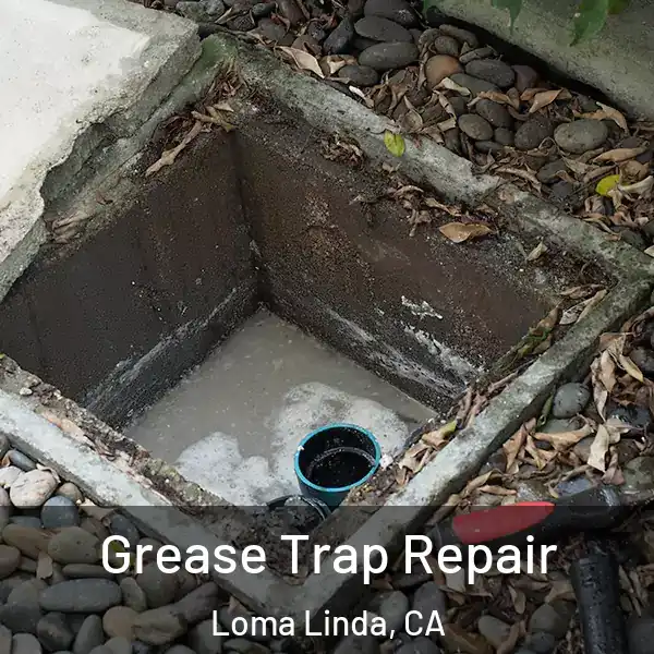  Grease Trap Repair Loma Linda, CA
