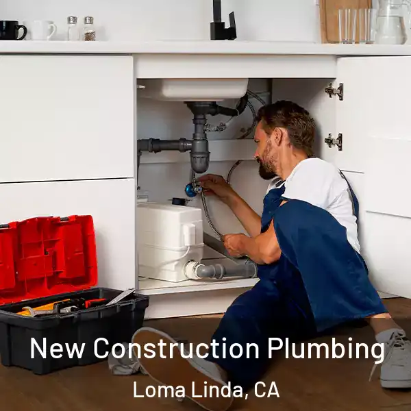  New Construction Plumbing Loma Linda, CA