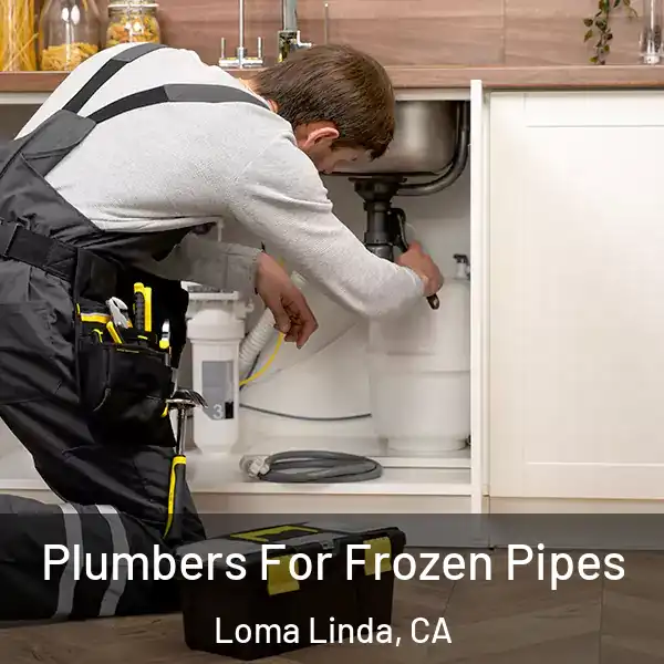  Plumbers For Frozen Pipes Loma Linda, CA