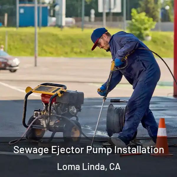  Sewage Ejector Pump Installation Loma Linda, CA