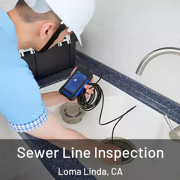  Sewer Line Inspection Loma Linda, CA