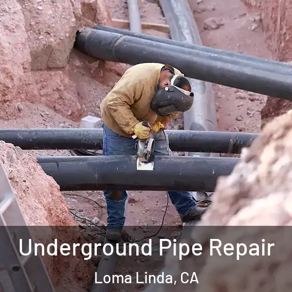  Underground Pipe Repair Loma Linda, CA