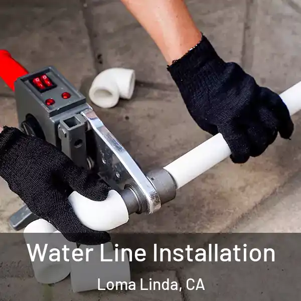  Water Line Installation Loma Linda, CA