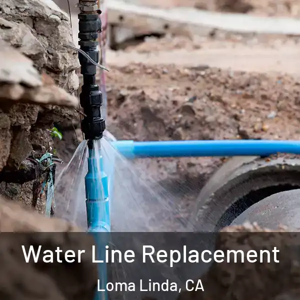  Water Line Replacement Loma Linda, CA