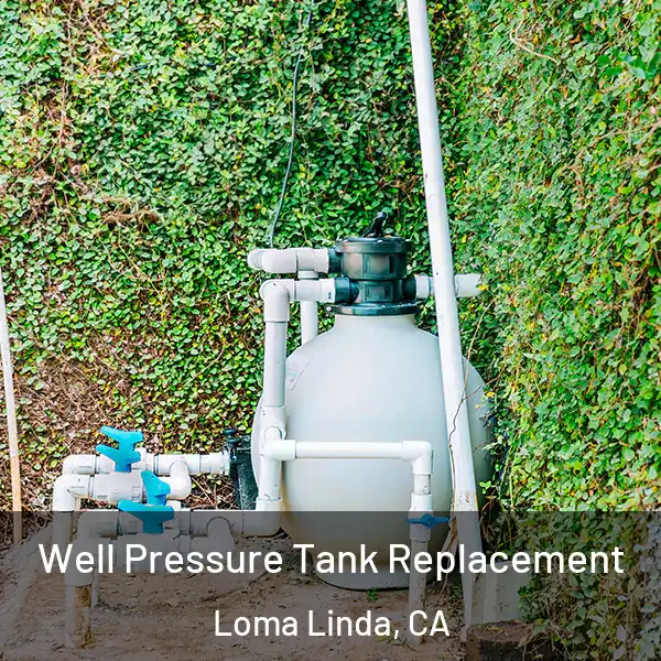 Well Pressure Tank Replacement Loma Linda, CA